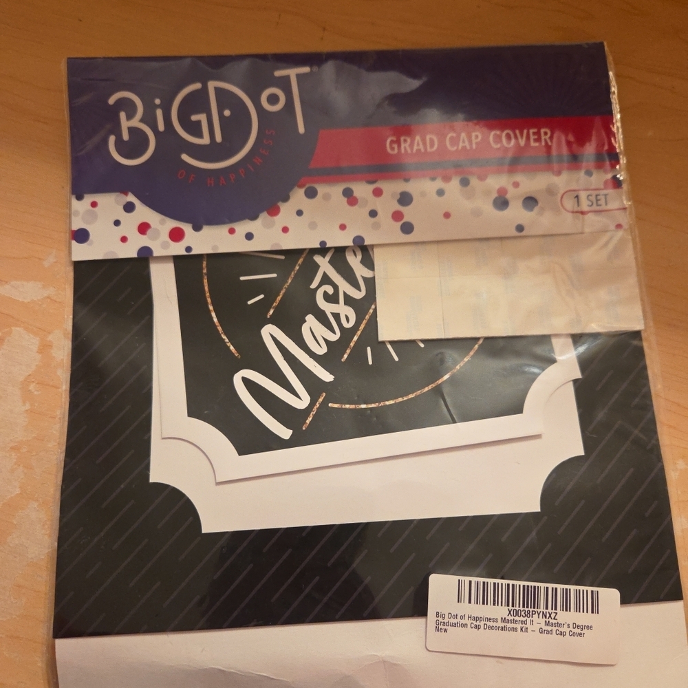Big Dot of Happiness Grad Cap Cover